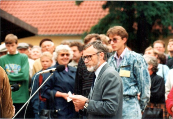 Ing Josef Vovesný, ředitel Lesní správy Orlík nad Vltavou, 1994